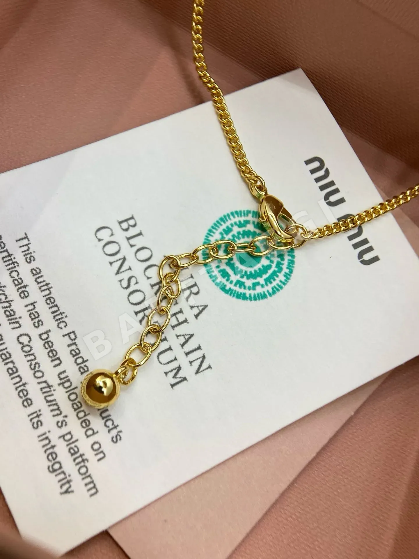 미우미우 목걸이 60959 Miu Miu Necklace 상세 이미지 7