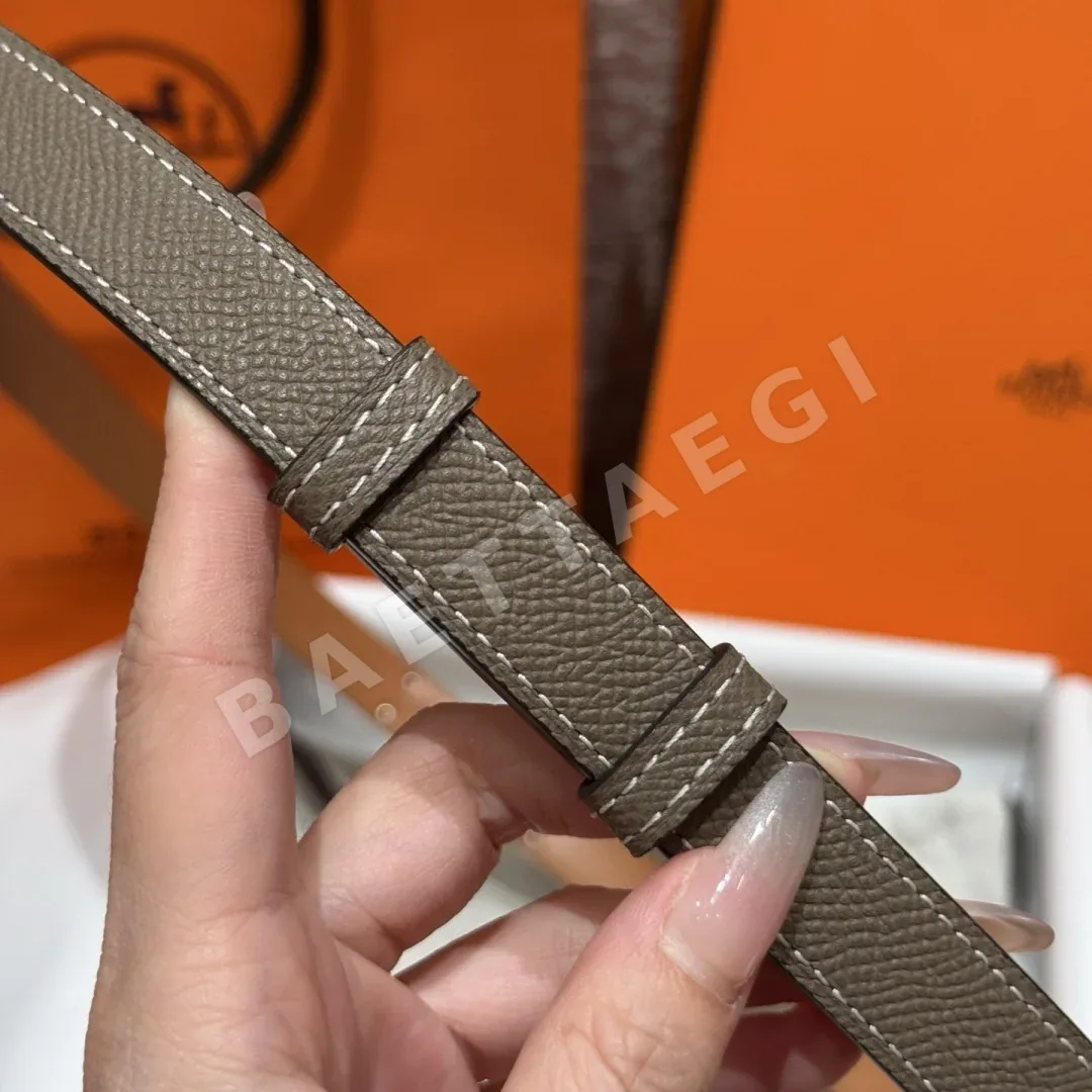 에르메스 켈리 버클 앱송 카프스킨 벨트 상세 이미지 9