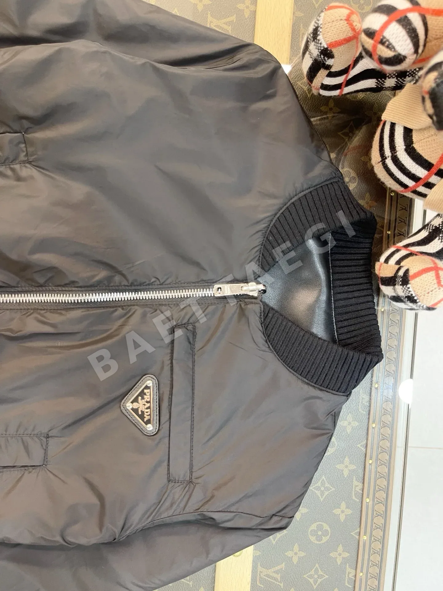 프라다 PRADA 2026 Fall/Winter Children's New Double-Sided Leather J 상세 이미지 2