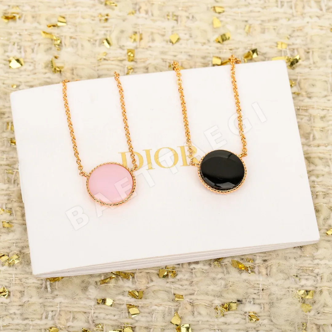 디올 로즈 드 방 18K 골드 다이아몬드 목걸이 상세 이미지 6
