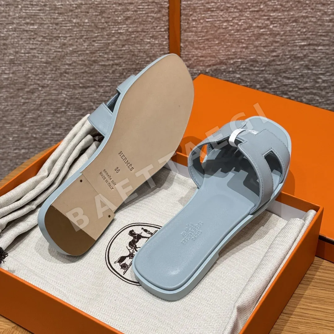 에르메스 오란 램스킨 슬리퍼 상세 이미지 7