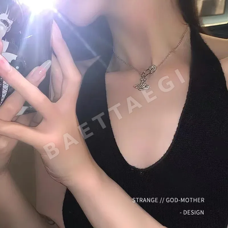 비비안웨스트우드 새턴 펄 목걸이 상세 이미지 4