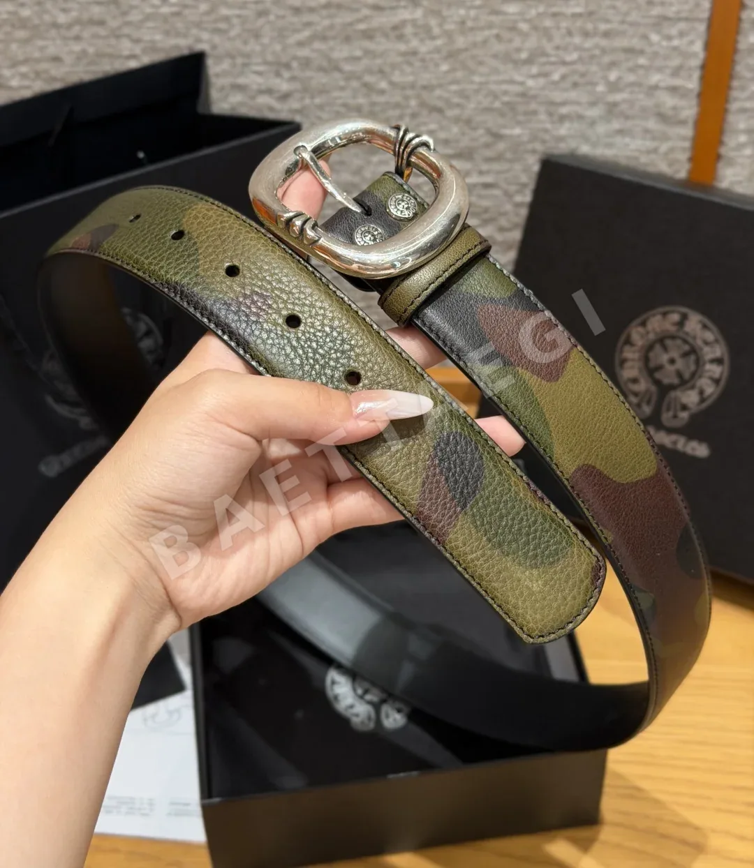 크롬하츠 건슬링거 38mm 벨트 상세 이미지 4