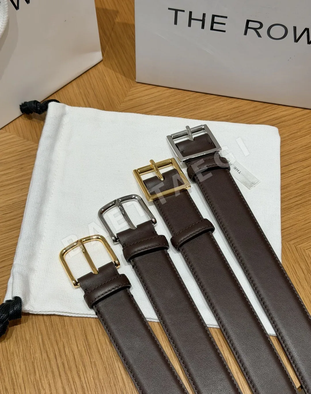 더로우 클래식 송아지가죽 벨트 32mm 상세 이미지 4