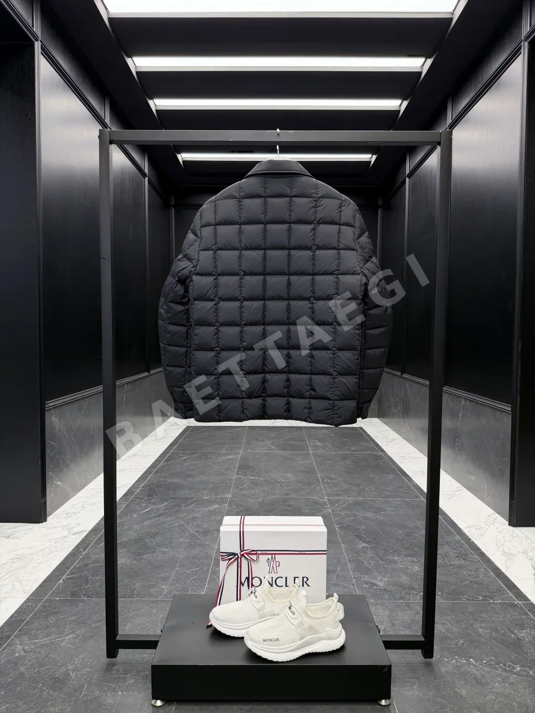 몽클레르 카스텔라나 남성 구스 다운 패딩 셔츠 재킷 상세 이미지 9