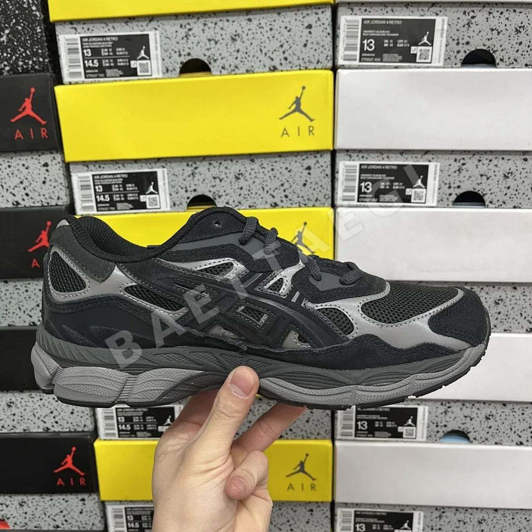 아식스 [ZC] 젤 NYC 1201A789-020 200328 Asics Gel-NYC Graphite Grey Black 상세 이미지 2
