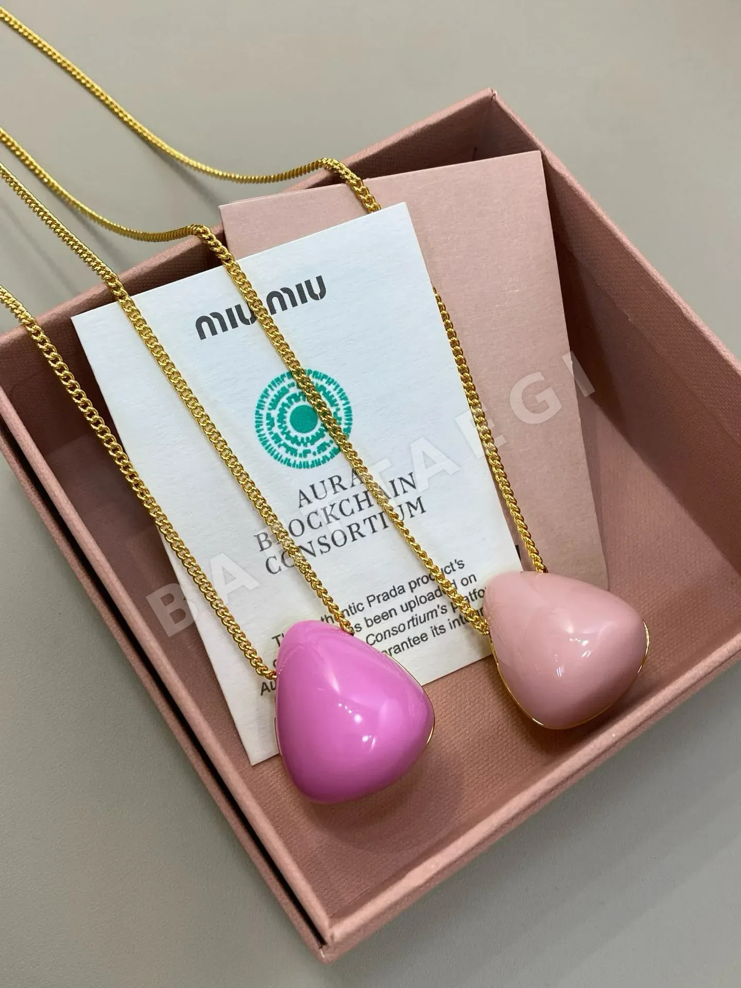 미우미우 목걸이 60959 Miu Miu Necklace 상세 이미지 3