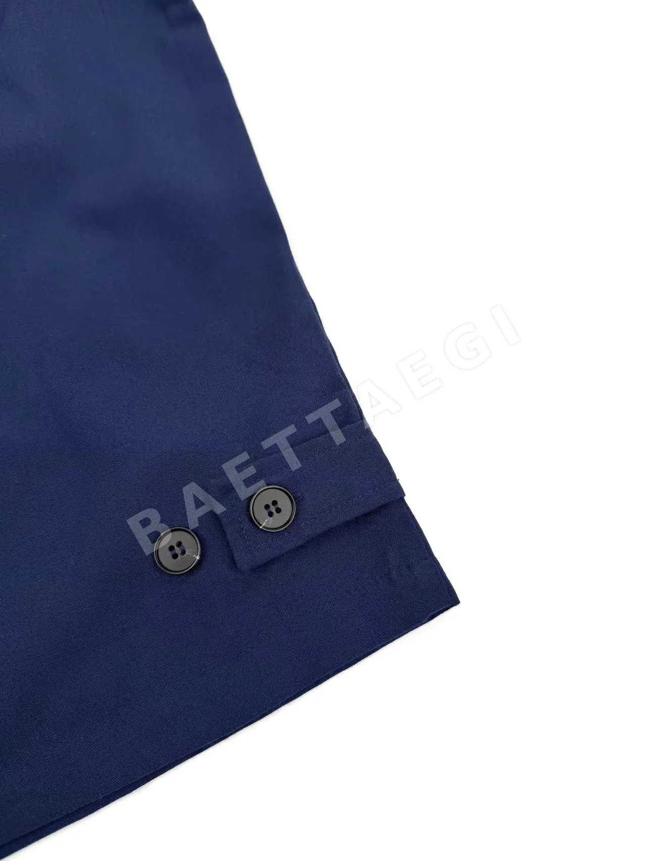 프라다 카라블록 로고 코튼 자켓 상세 이미지 7