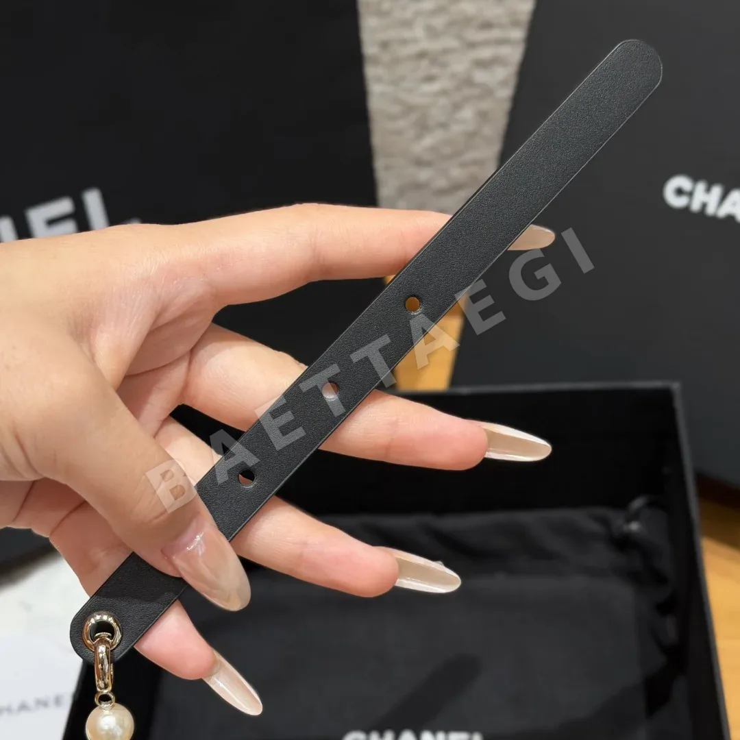 샤넬 CC 버클 가죽 벨트 15mm 상세 이미지 9