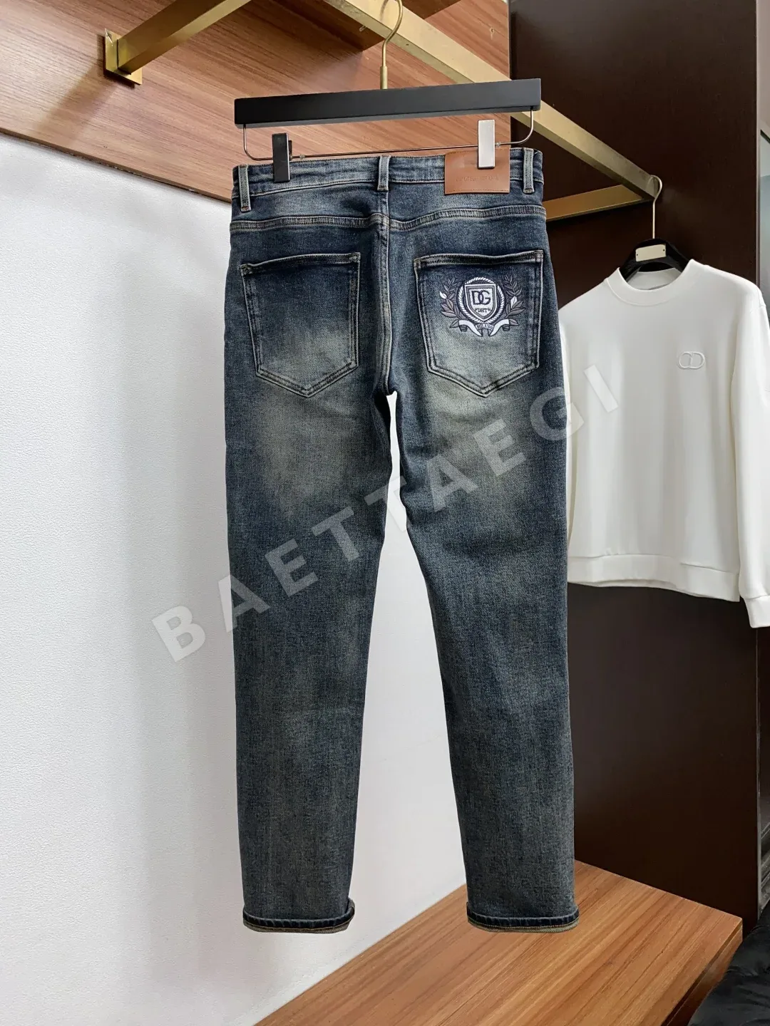 돌체앤가바나 슬림핏 남성 바지 상세 이미지 8