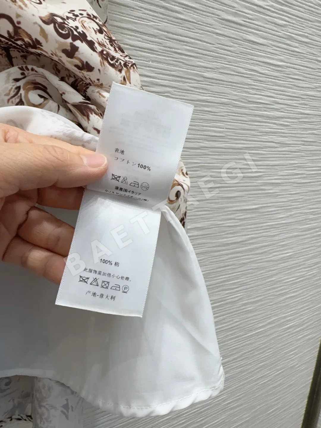 디올 프린트 여성 원피스 상세 이미지 7