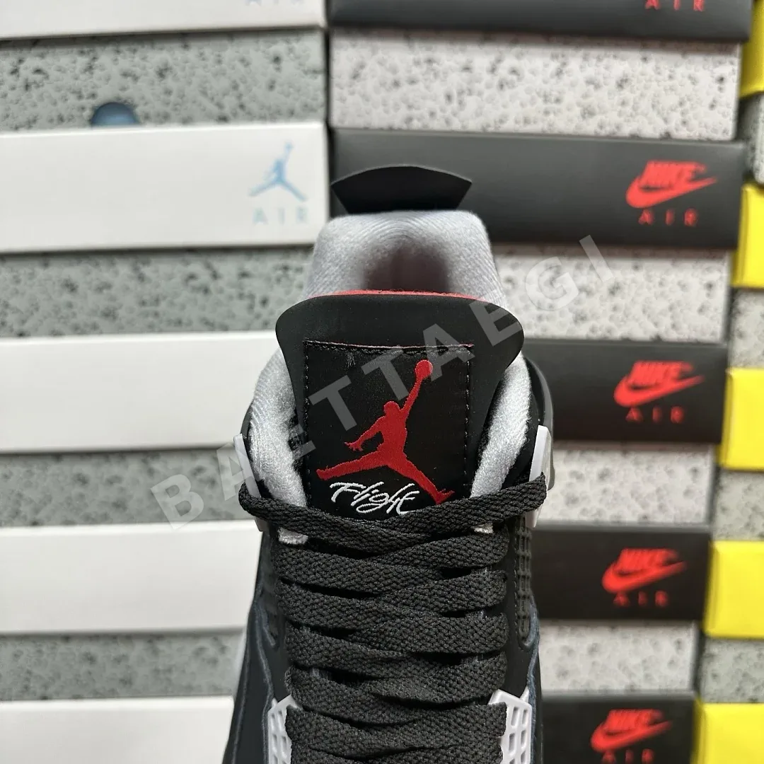 나이키 [KX] 조던 4 레트로 OG IX8180-001 201803 Nike Jordan 4 Retro OG Bred 상세 이미지 6