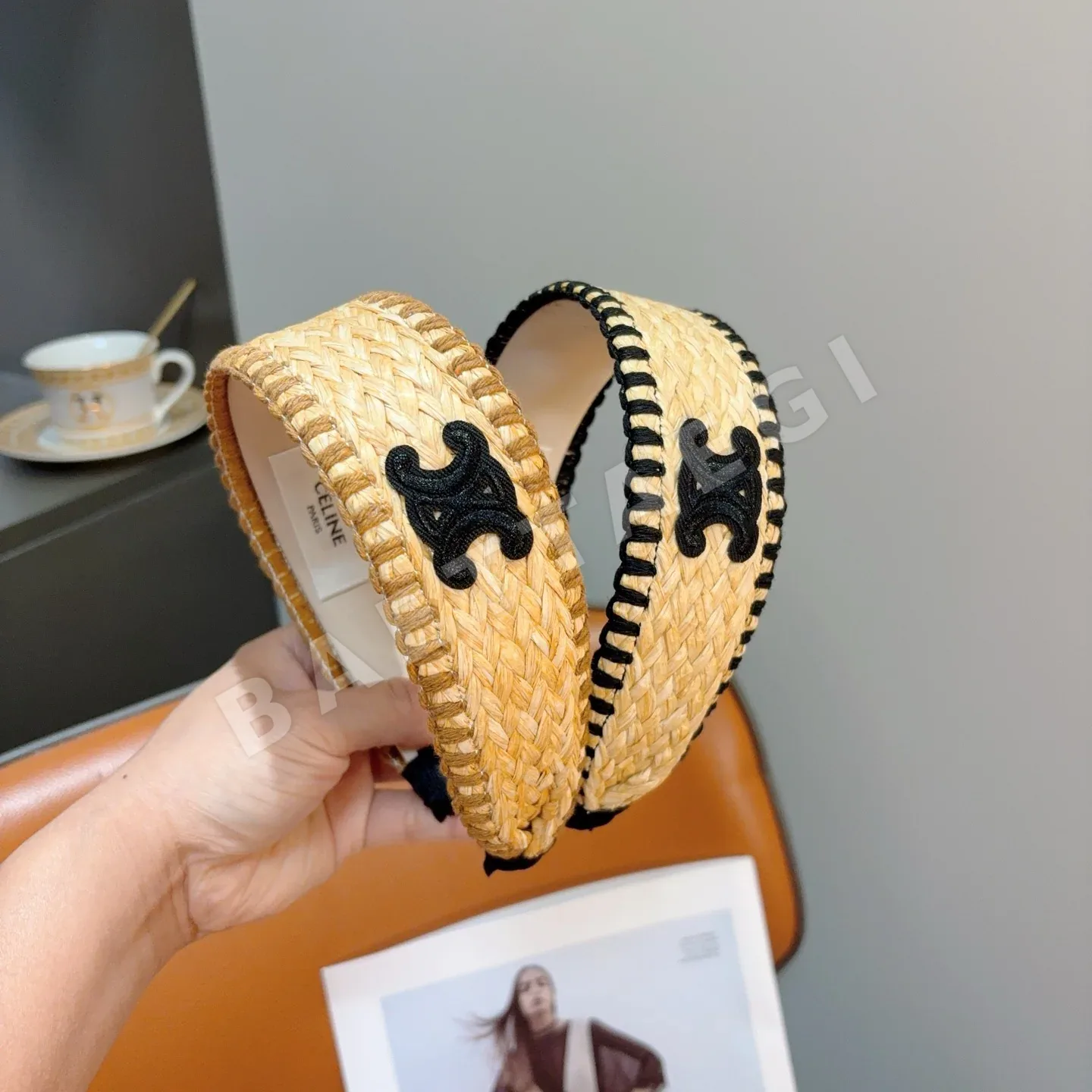 셀린느 파피루스 헤드밴드 184622