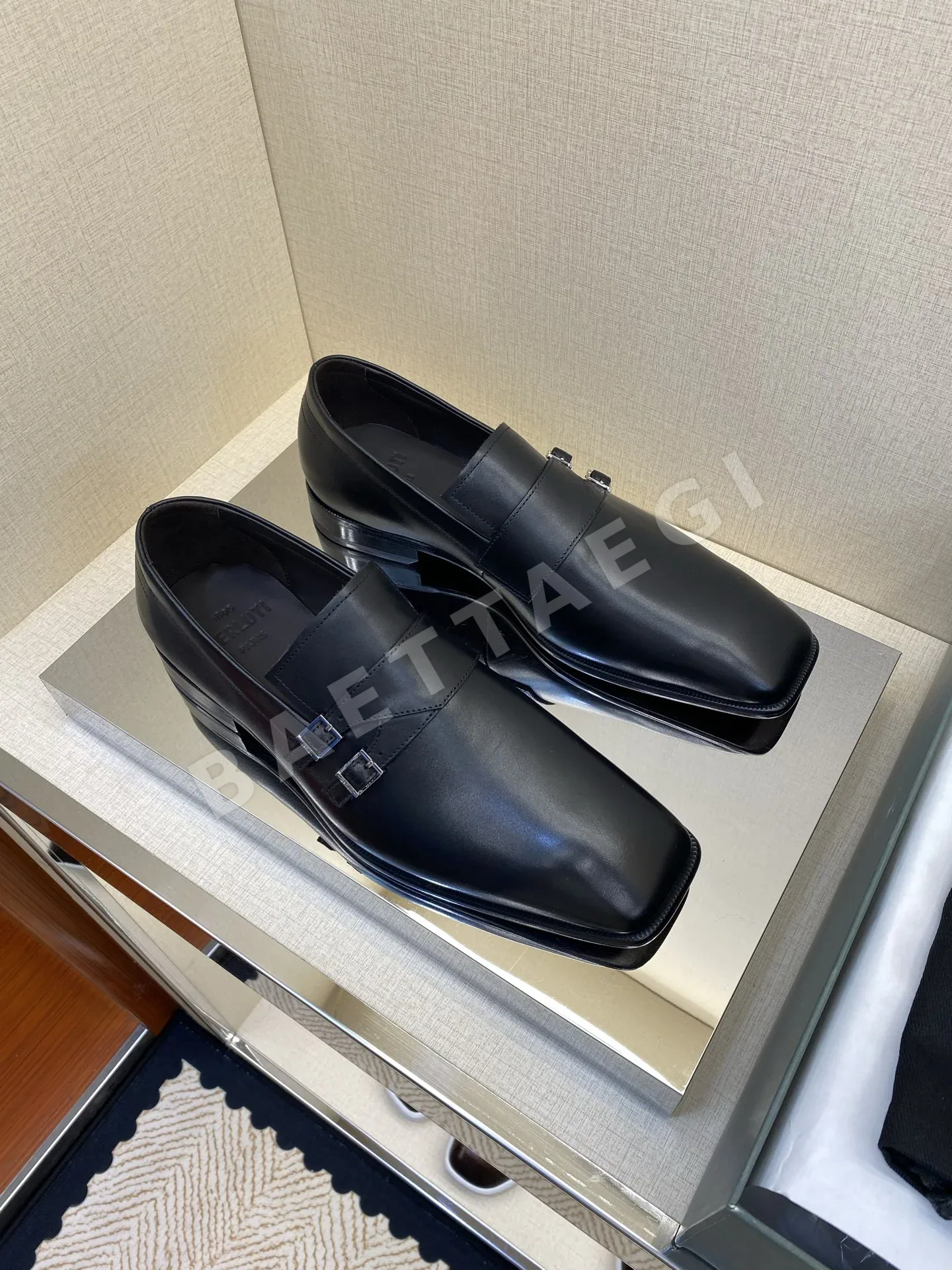 벨루티 로퍼 가죽 수작업 도색 상세 이미지 4