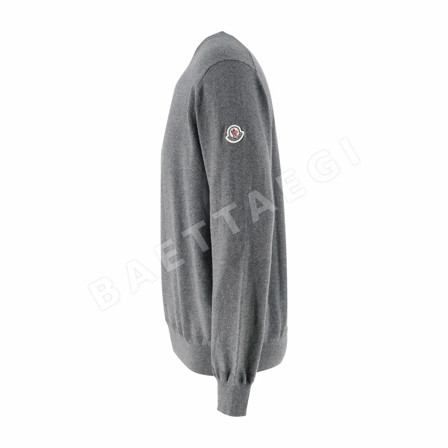 몽클레르 남성 그레이 긴팔 니트 상세 이미지 3