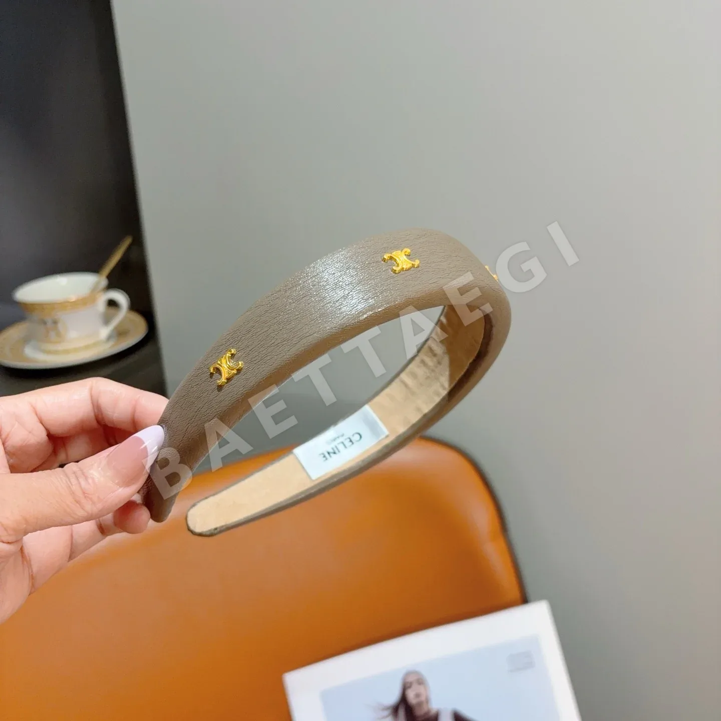 셀린느 램스킨 헤드밴드 상세 이미지 4
