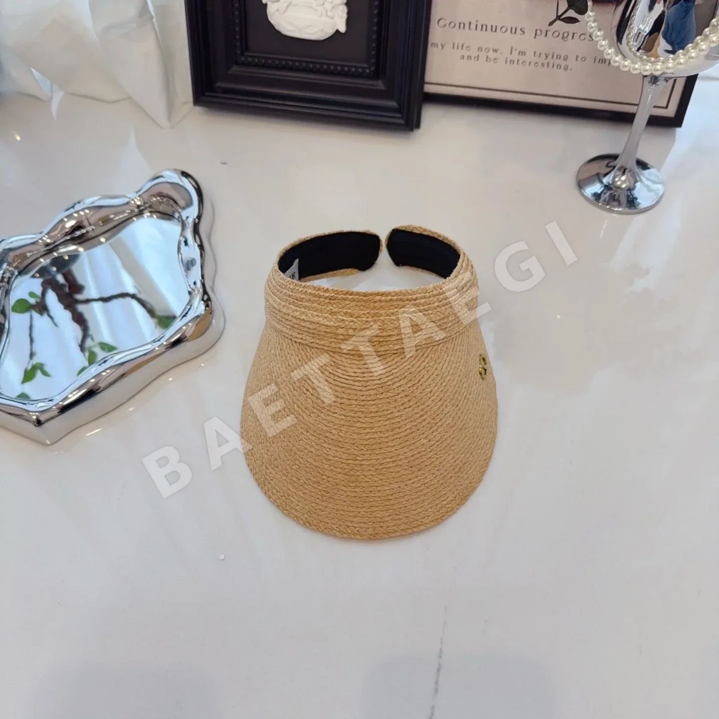 디올 라피아 바이저 모자 78708