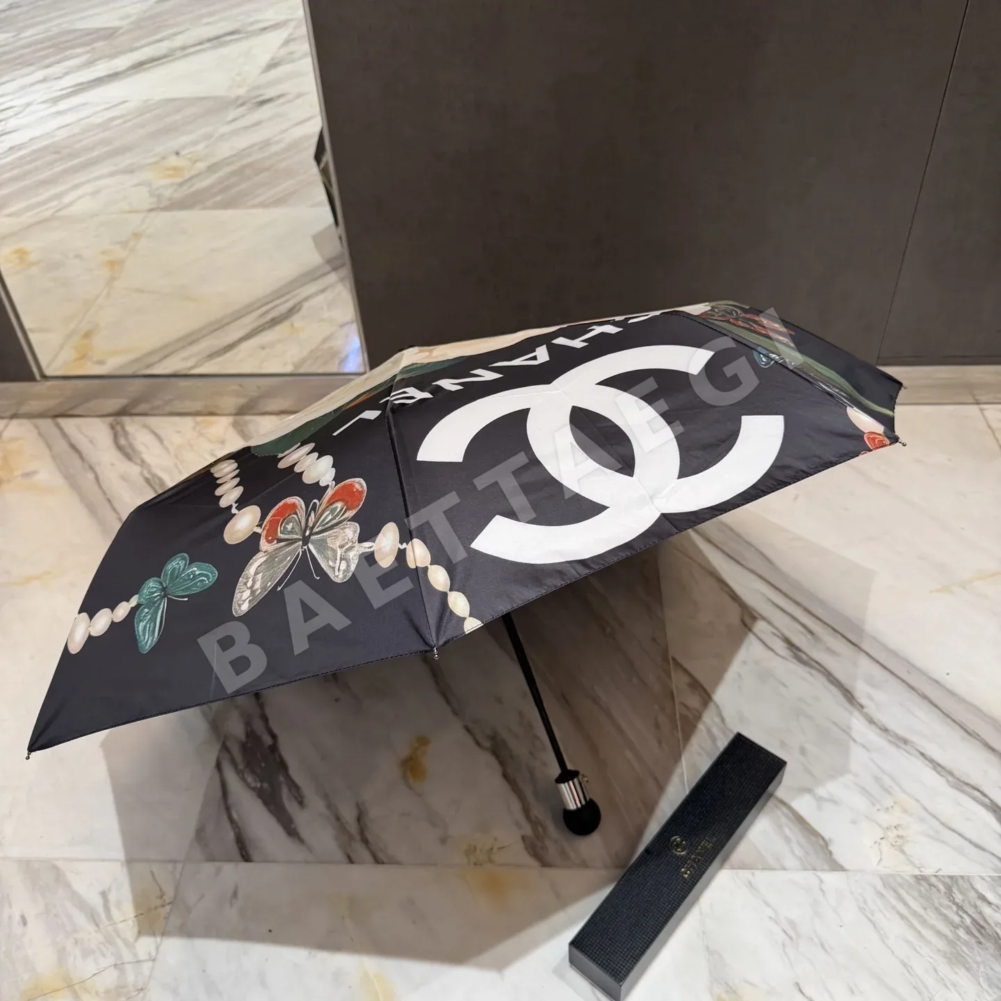 샤넬 3단 자동 우산 상세 이미지 7