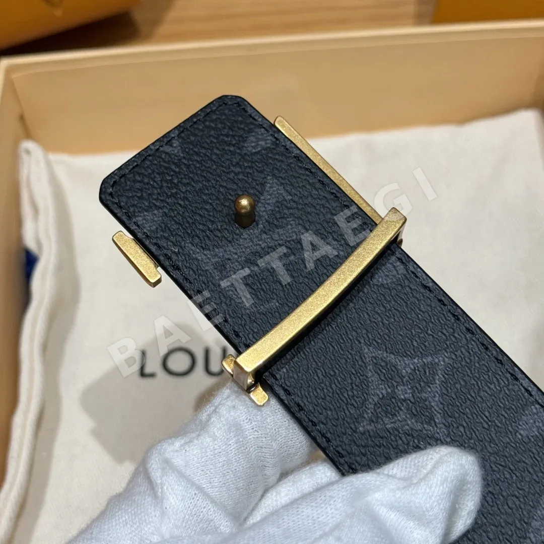 루이비통 LV 이니셜 펄 40mm 리버시블 벨트 상세 이미지 4