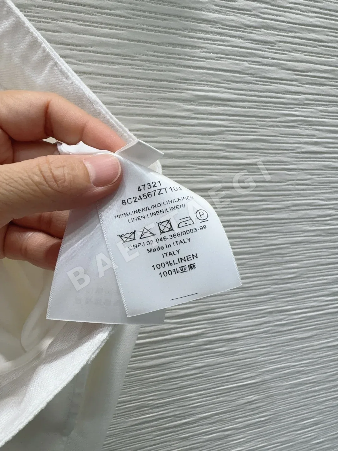 샤넬 여성 린넨 바지 상세 이미지 7