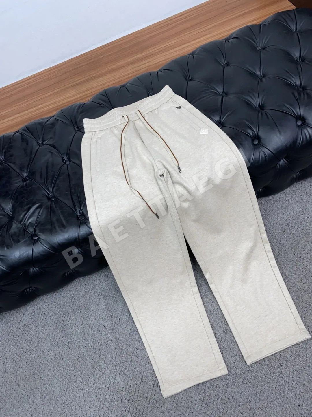 로로피아나 워시드 가공 남성 바지 상세 이미지 6