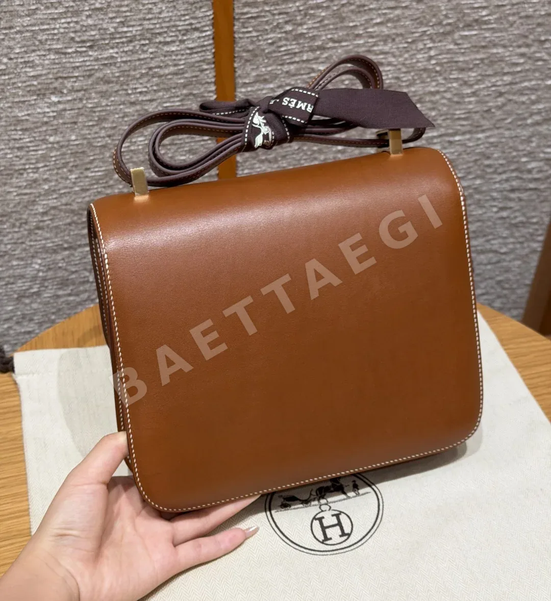 에르메스 콘스탄스 골든브라운 가방 상세 이미지 2