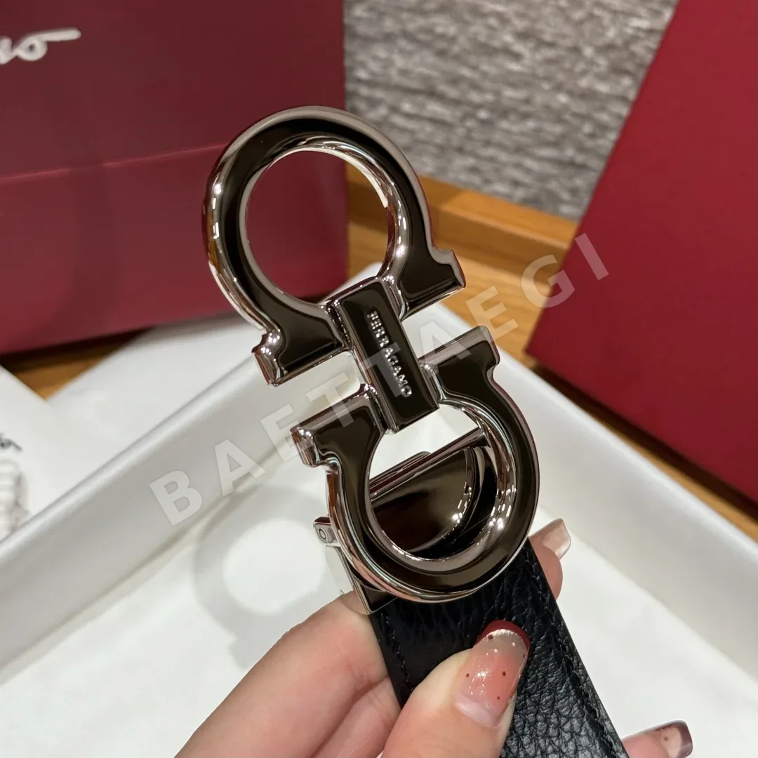페레가모 간치니 가죽 리버시블 벨트 상세 이미지 5