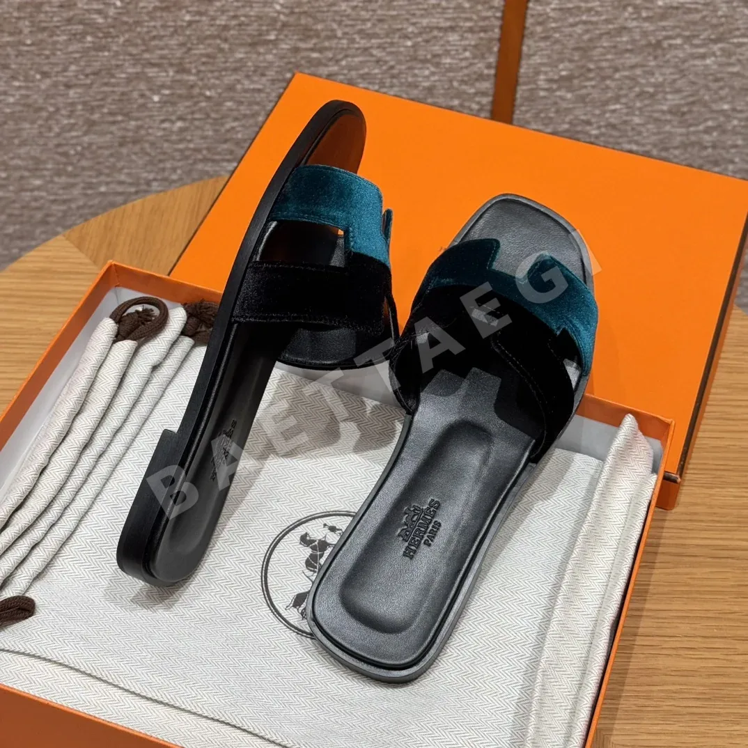에르메스 오란 스웨이드 슬리퍼 상세 이미지 7