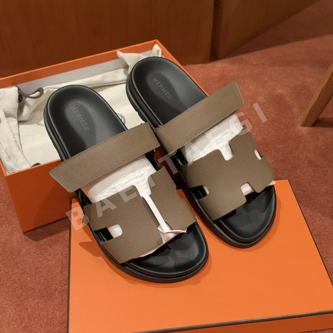 에르메스 시프르 샌들 Calfskin 컷아웃 상세 이미지 3