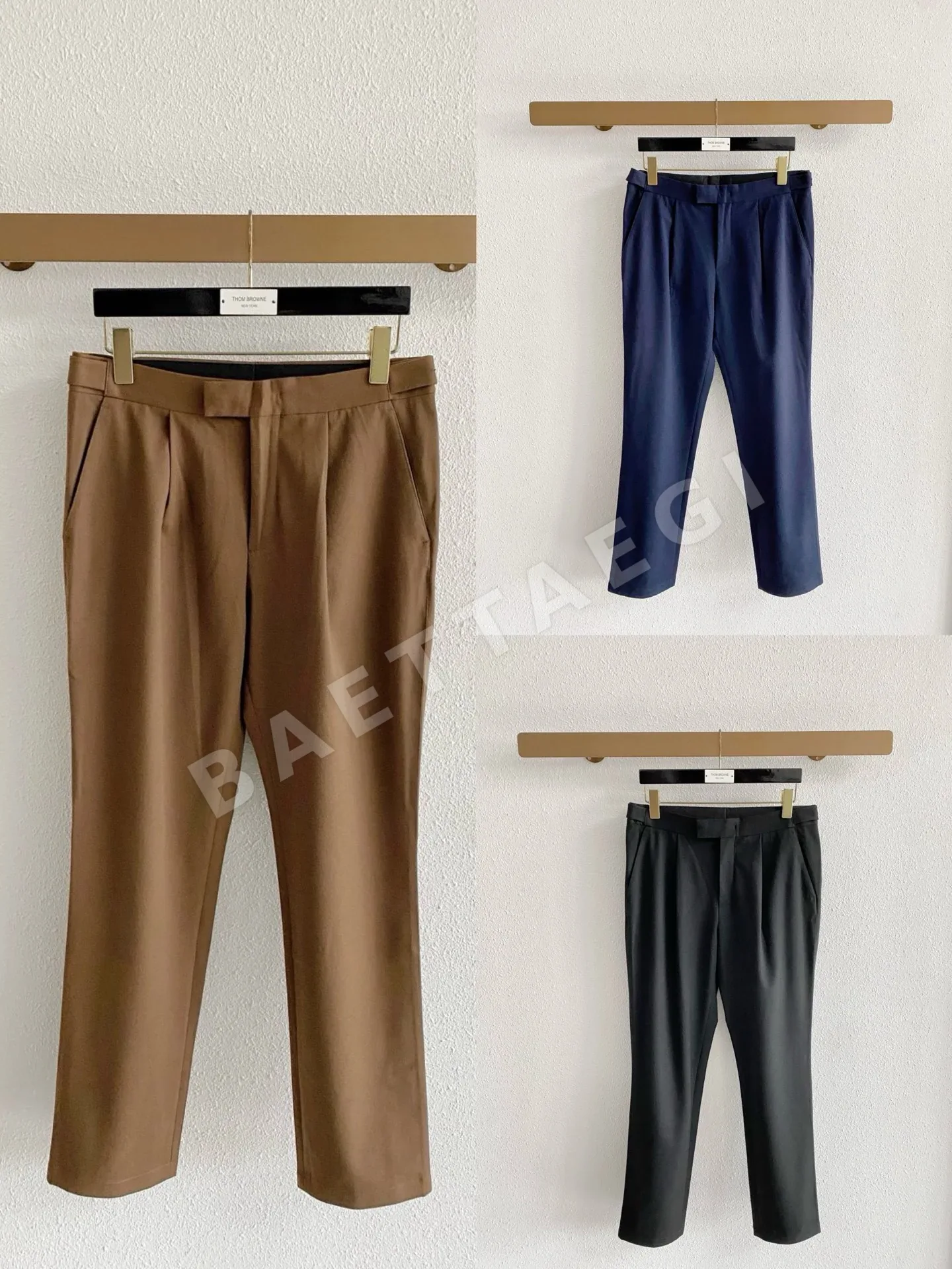 제냐 린넨 혼방 남성 바지 상세 이미지 9