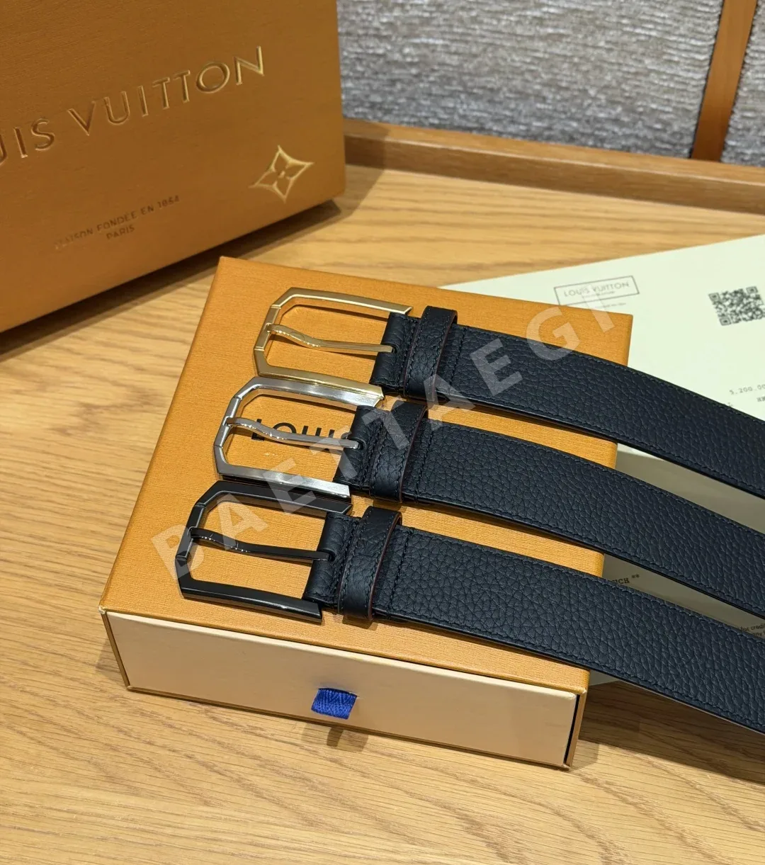 루이비통 폰느프 35mm 토리용 가죽 벨트 상세 이미지 3