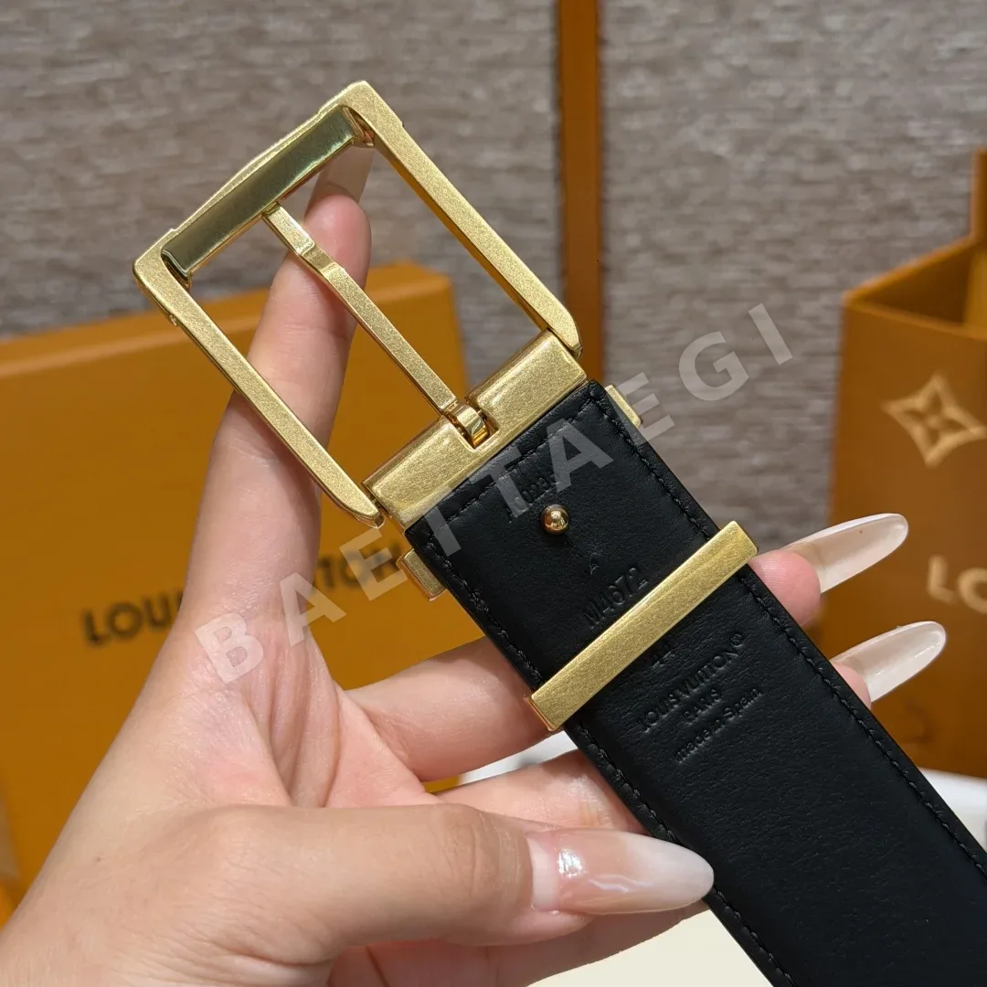 루이비통 코너 핀 트렁크 35mm 리버시블 벨트 상세 이미지 7