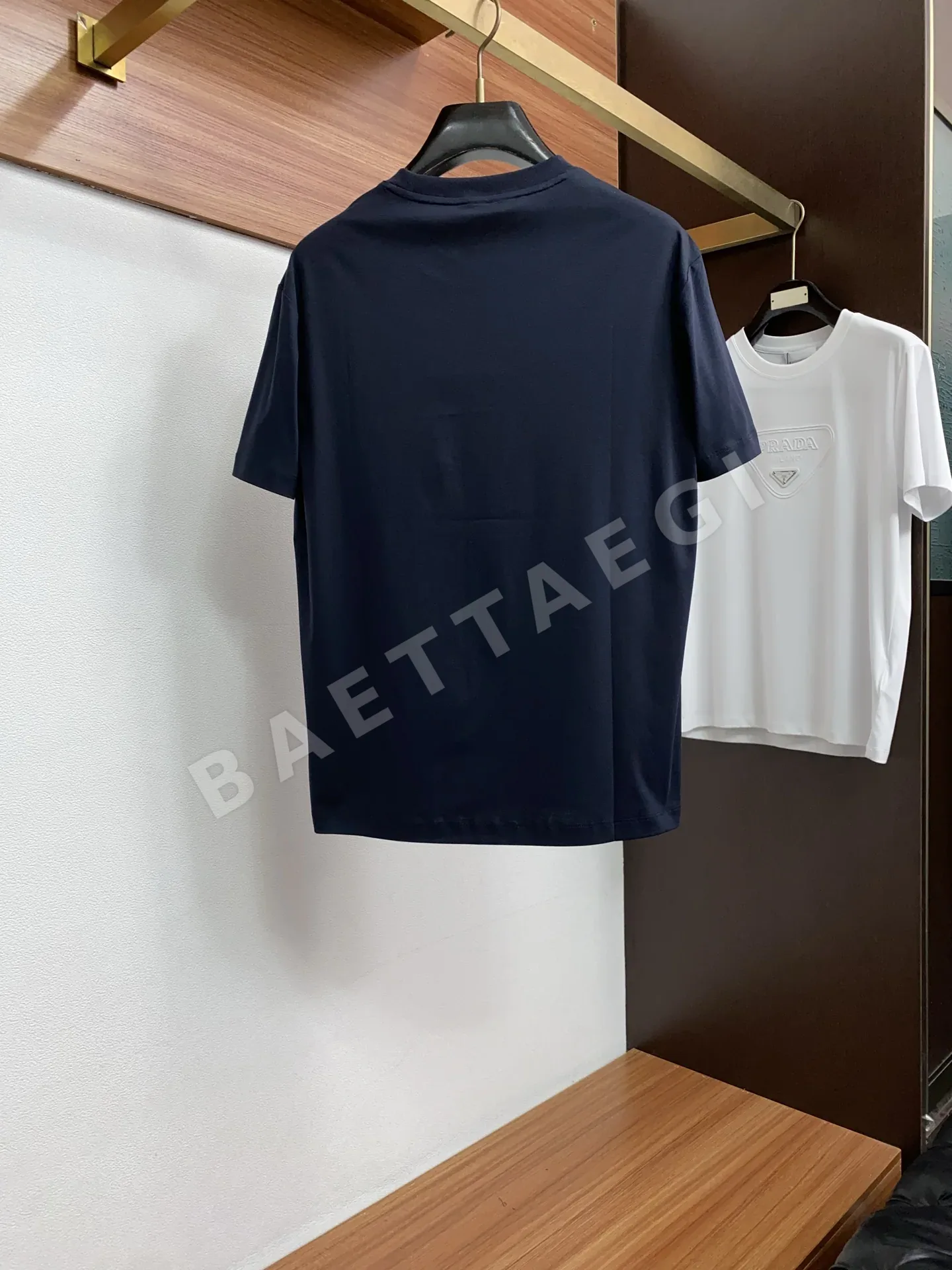 에르메스 남성 머서라이즈드 코튼 반팔 티셔츠 상세 이미지 10