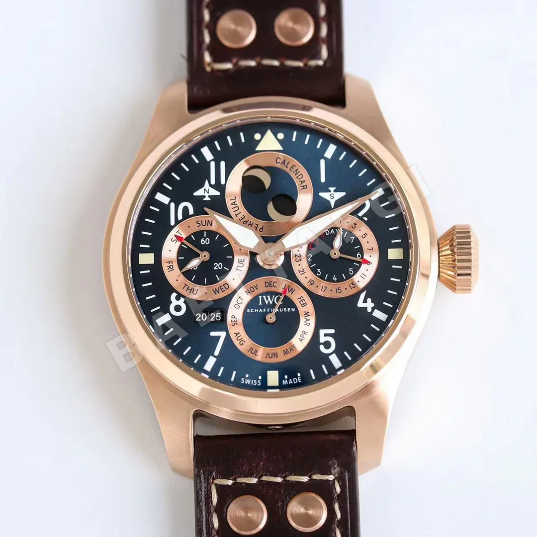 IWC 빅파일럿 퍼페추얼 캘린더 시계 42509