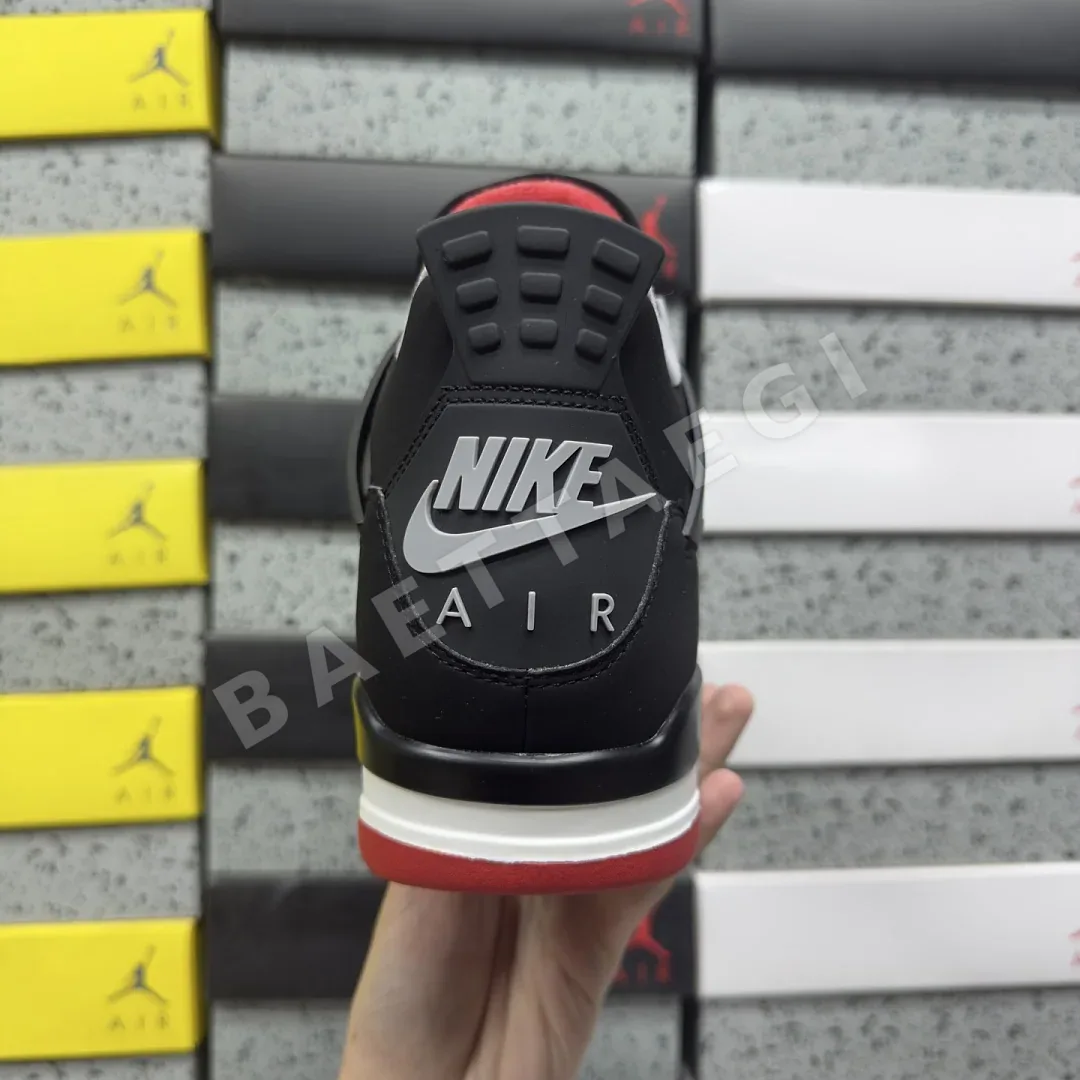 나이키 [GX] 조던 4 레트로 OG IX8180-001 201885 Nike Jordan 4 Retro OG Bred 2026 상세 이미지 9