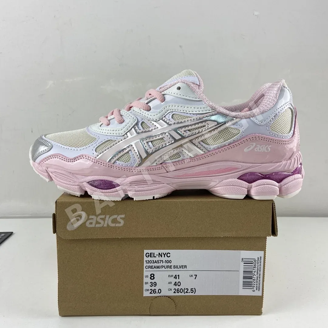 아식스 [HP] 젤 NYC 1203A571-100 200217 Asics Gel-NYC Kicki Yang Zhang Pink Cream 상세 이미지 6