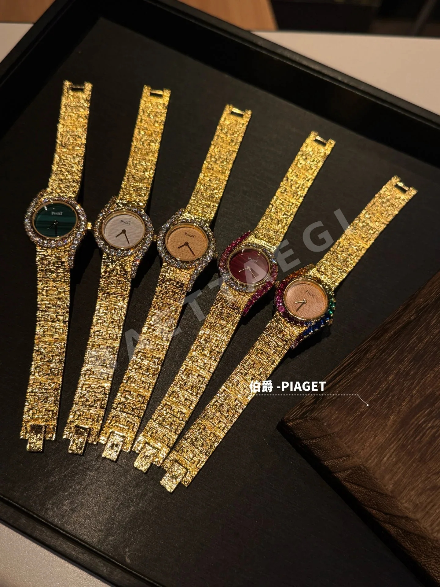 피아제 라임라이트 갈라 프레셔스 다이아 여성 시계 레플리카 45405 Piaget