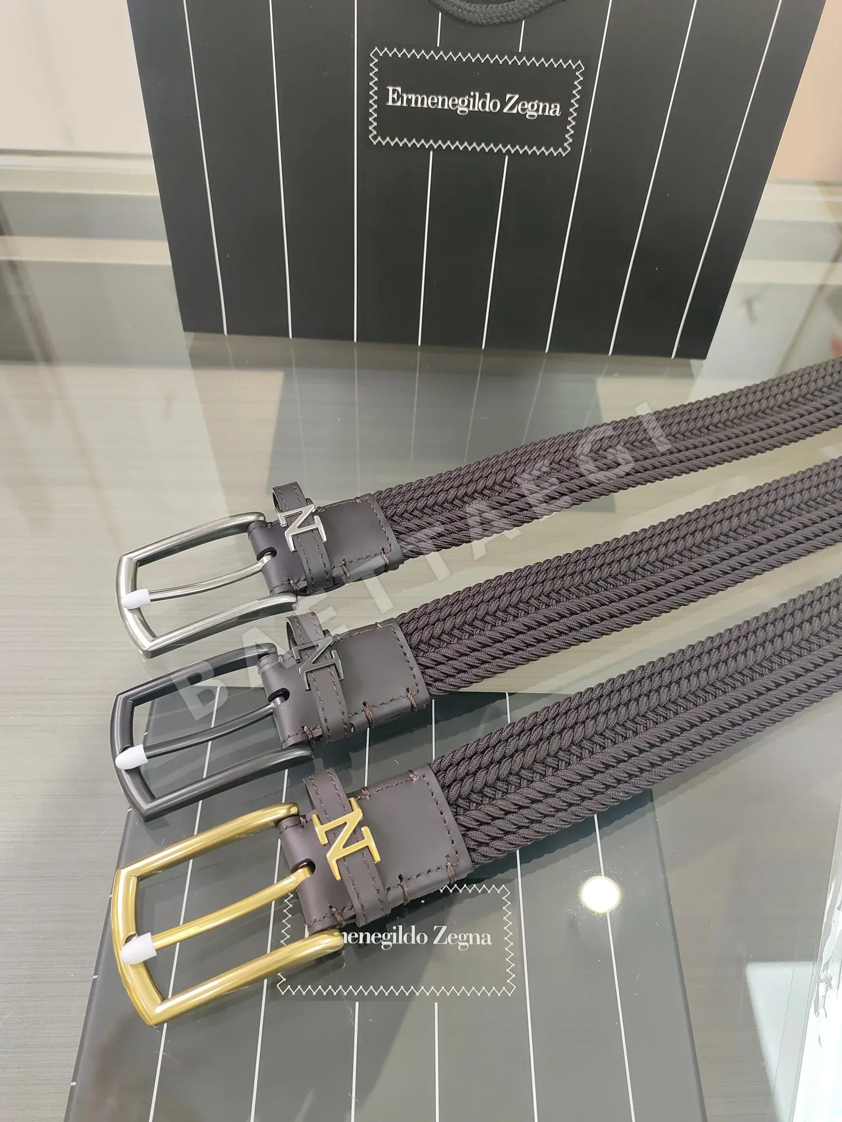 제냐 벨트 59253 Zegna Belt 상세 이미지 6