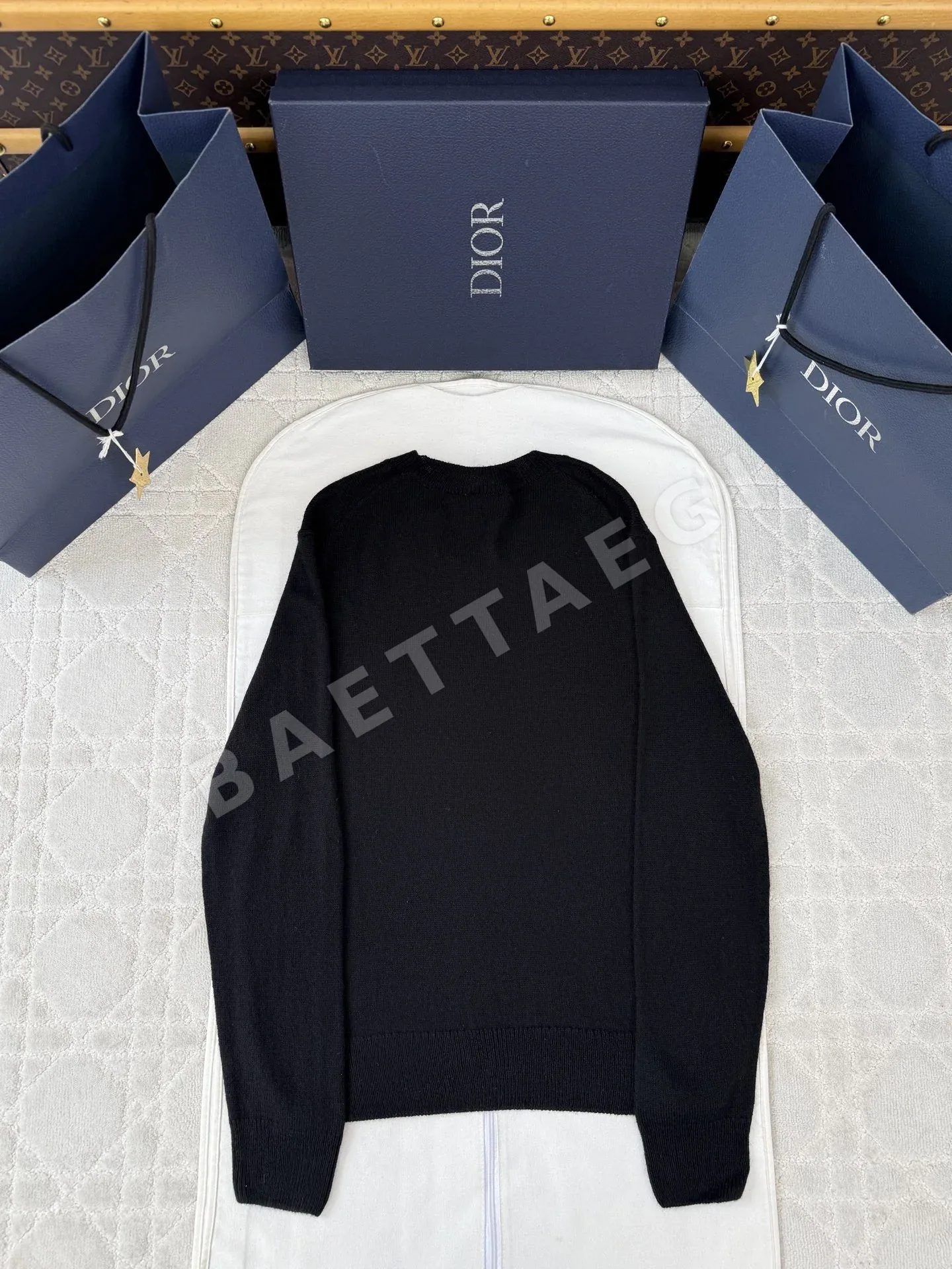 디올 남성 자카드 니트 상세 이미지 2
