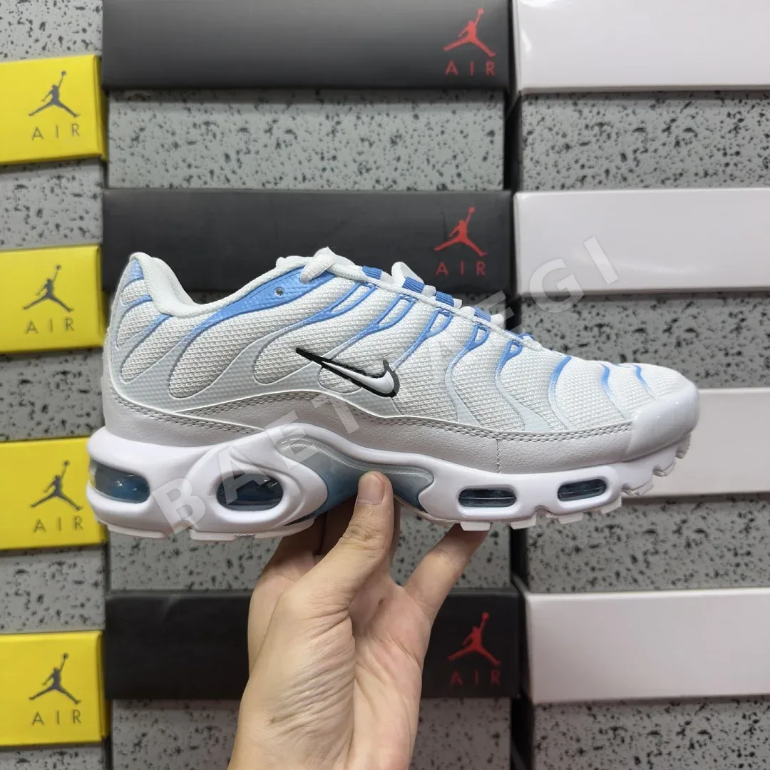 나이키 [BD] 에어 맥스 플러스 화이트 블루 블랙 DJ6124-102 201916 Nike Air Max Plus 상세 이미지 4