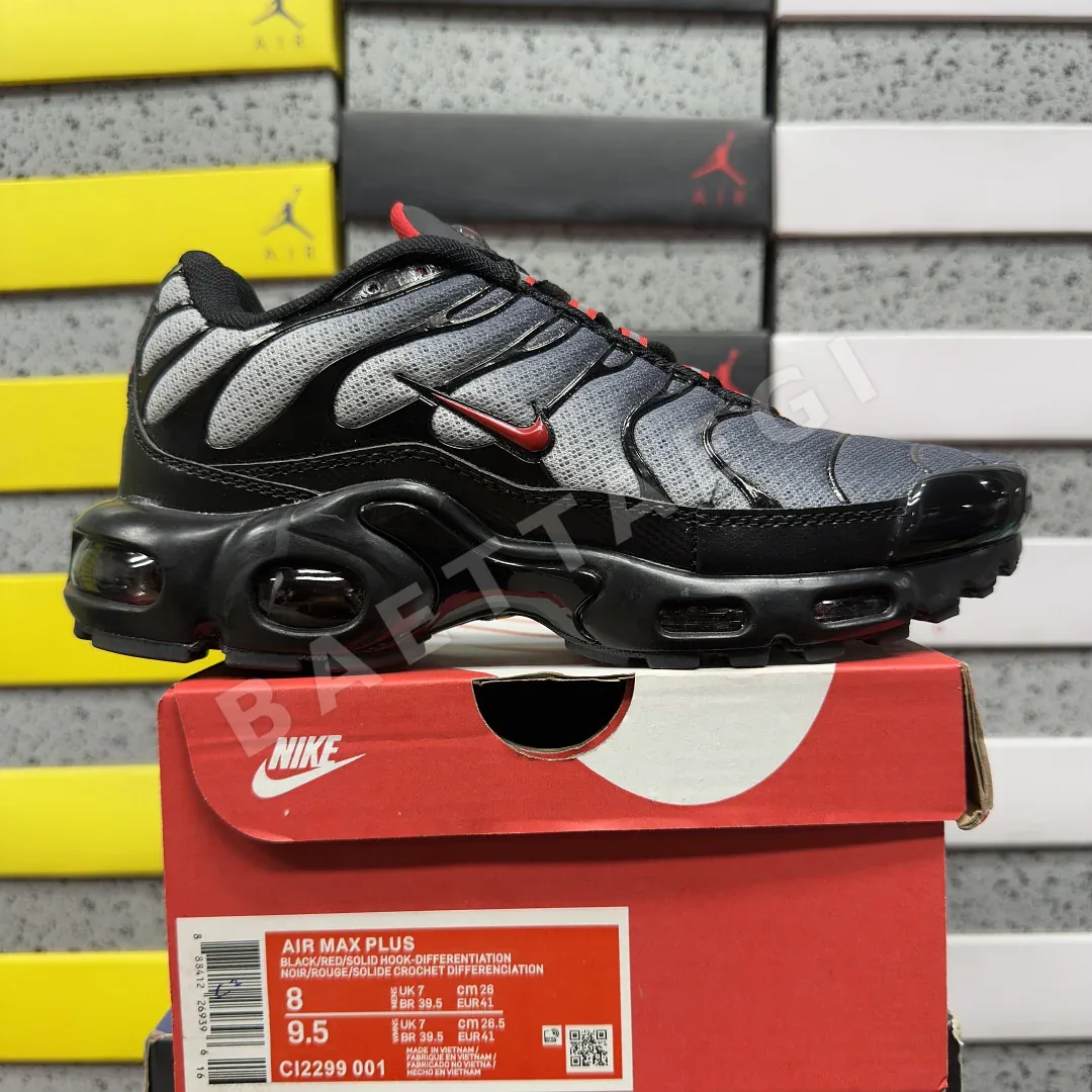 나이키 [BD] 에어 맥스 플러스 CI2299-001 201844 Nike Air Max Plus Black Gradient Red