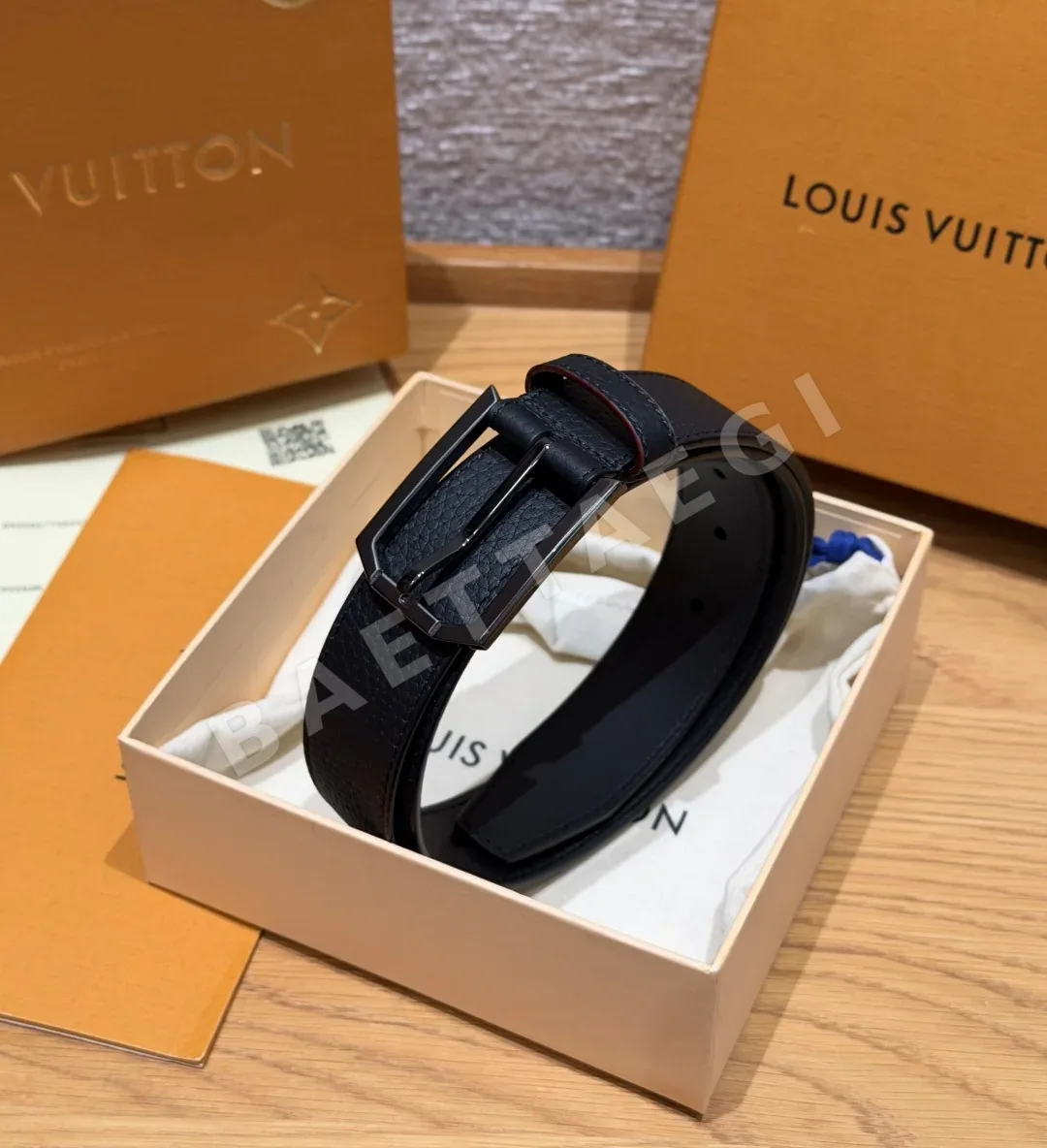 루이비통 폰느프 35mm 트리옹 가죽 벨트 상세 이미지 7