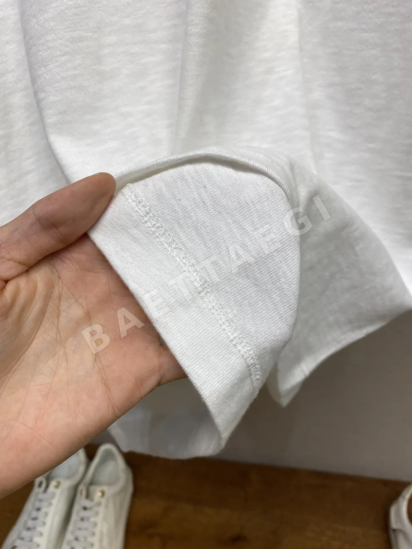 샤넬 빈티지 파리 자수 남성 반팔 티셔츠 상세 이미지 8