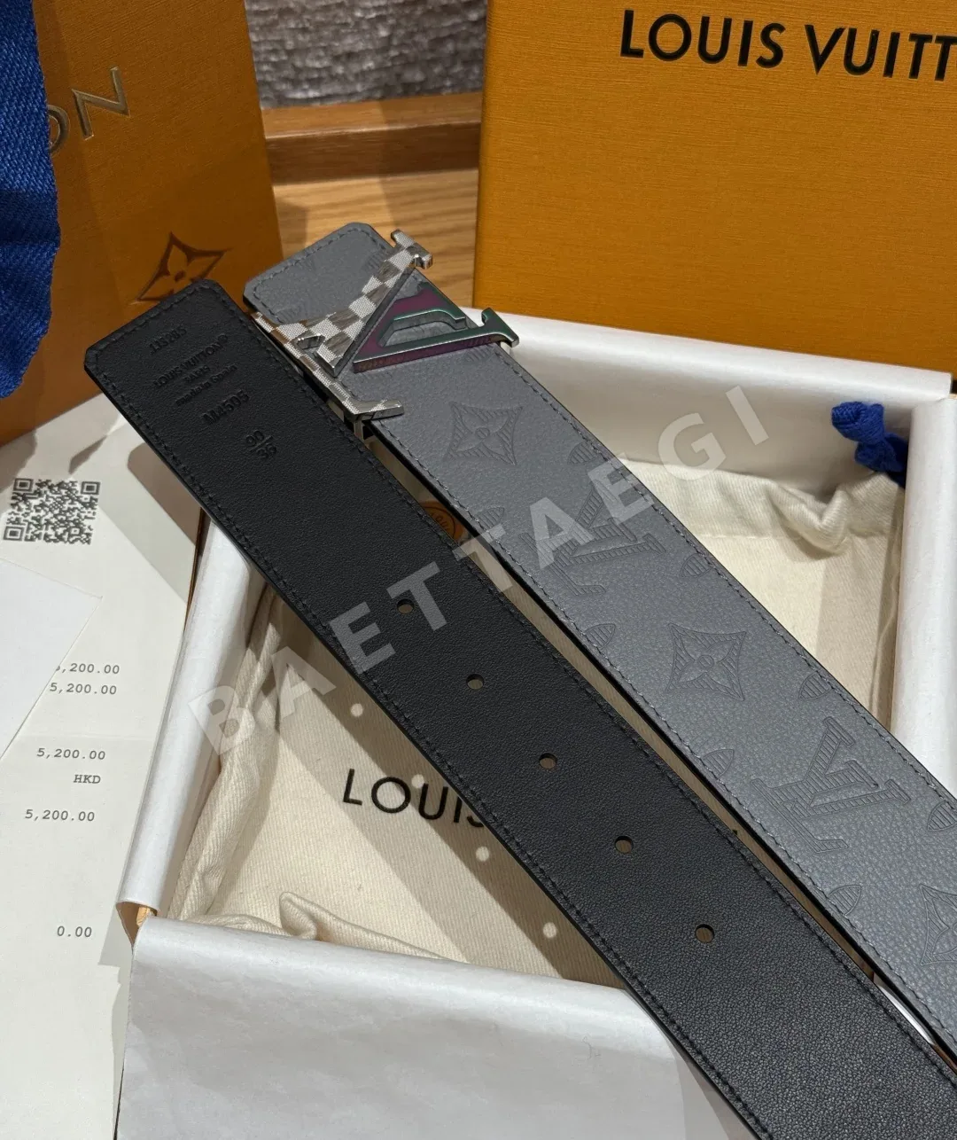 루이비통 피라미드 40mm 리버시블 벨트 상세 이미지 4