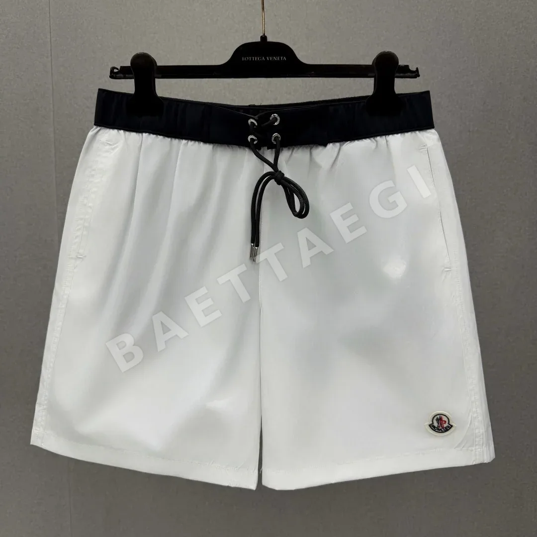 몽클레르 컬러 블록 남성 비치 반바지 113778