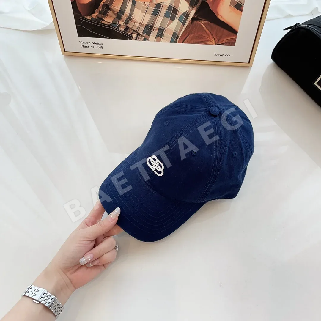 발렌시아가 더블 B 버클 로고 코튼 야구모자 상세 이미지 7