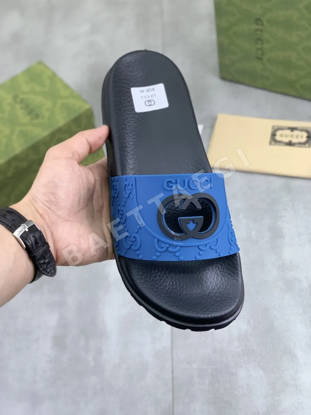 구찌 뱀띠 캐주얼 슬리퍼 23785