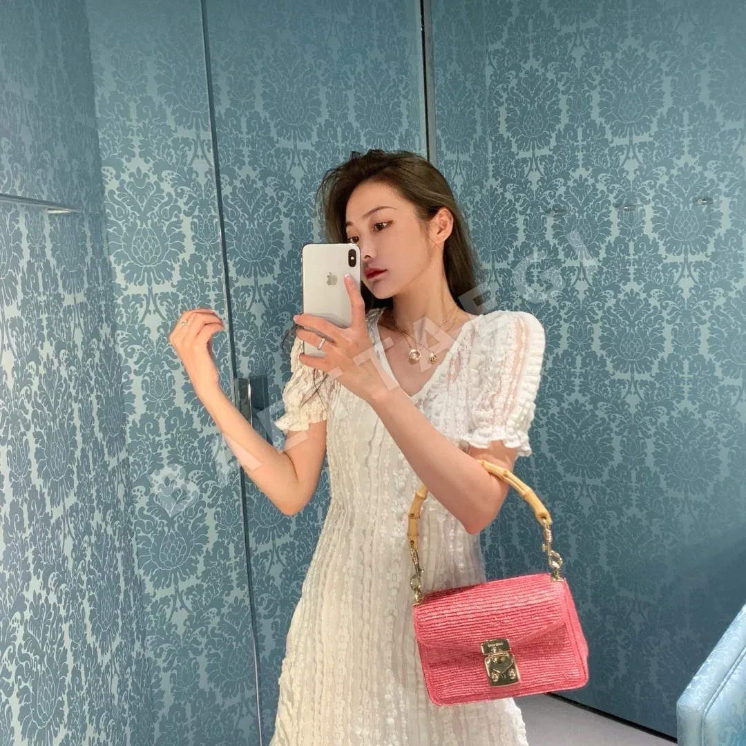 미우미우 투각 진주 커스터마이즈 목걸이 상세 이미지 3