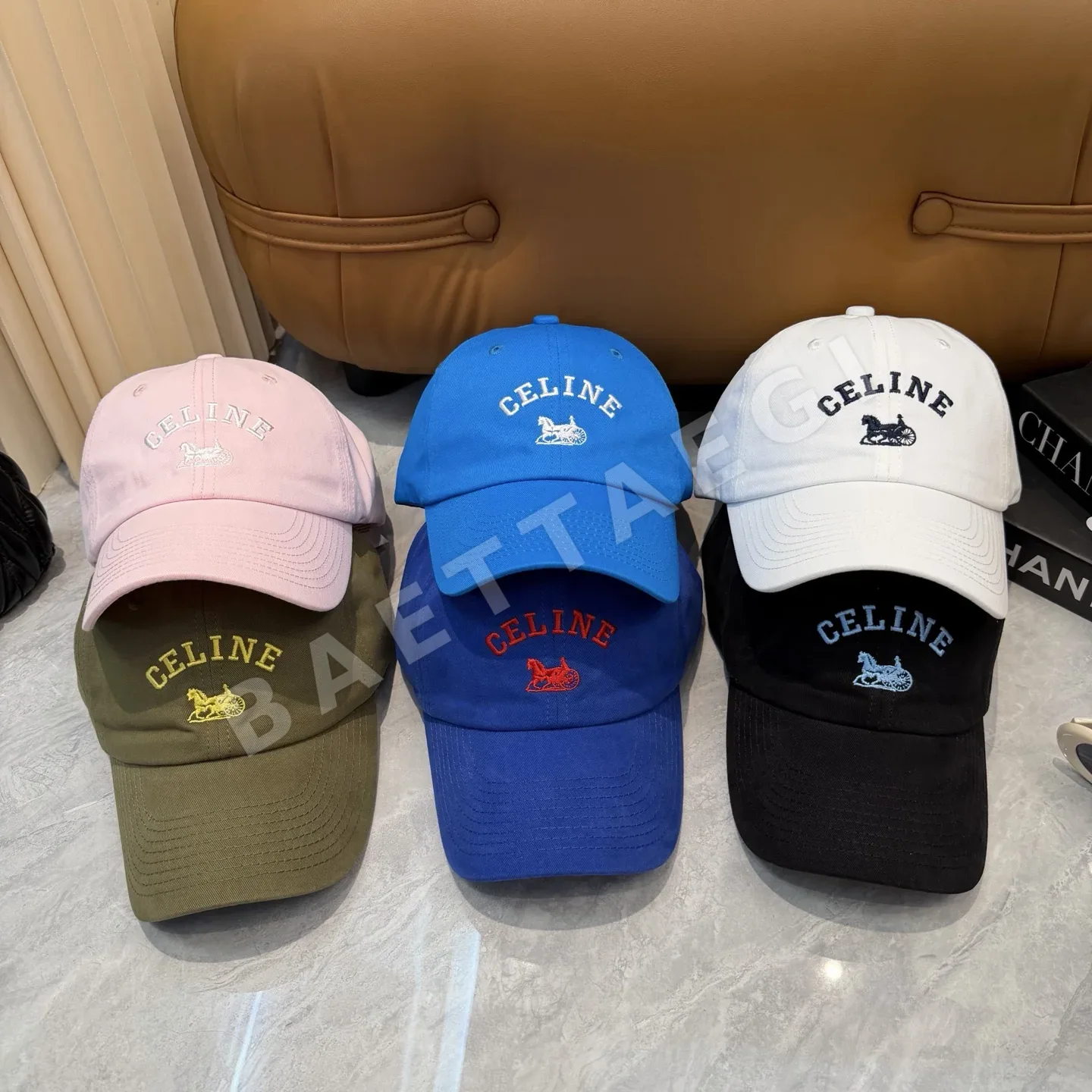 셀린느 심플 레터링 야구모자 상세 이미지 9