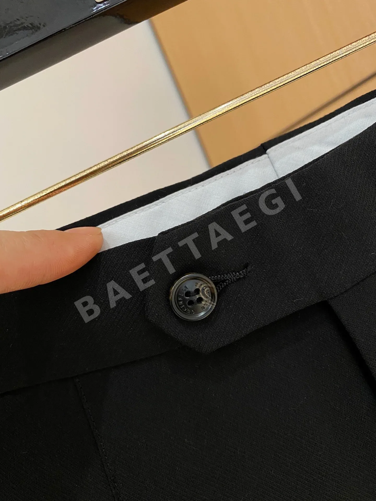 브루넬로쿠치넬리 텐셀 혼방 남성 바지 상세 이미지 7